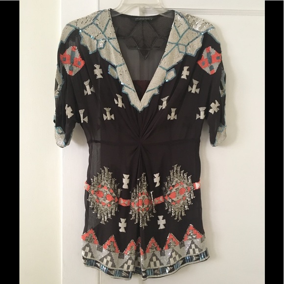 AllSaints Aztec Chariot Dress - Picture 7 of 7